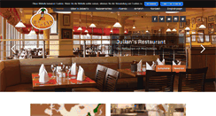 Desktop Screenshot of julians-restaurant.de